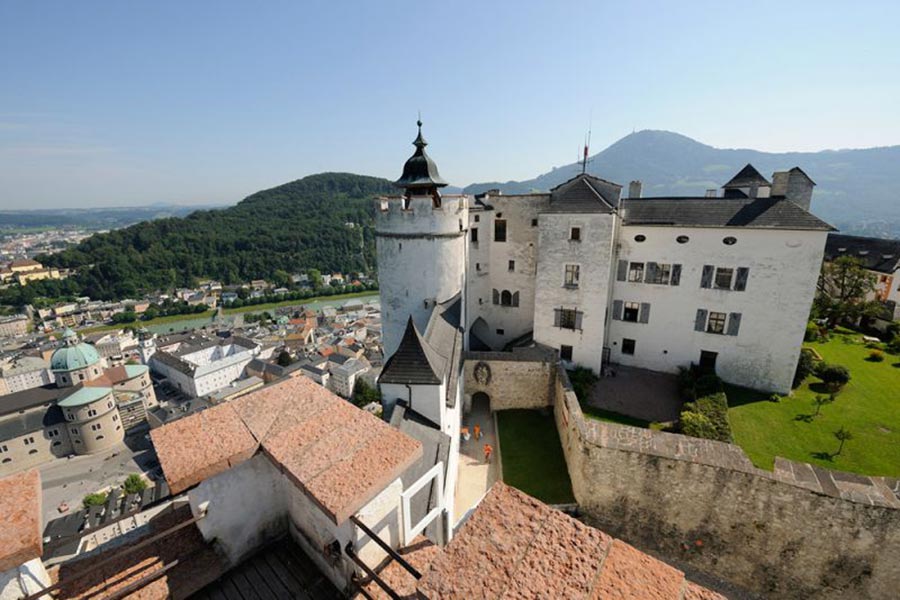 Fortresses, castles and historic attractions in Salzburg